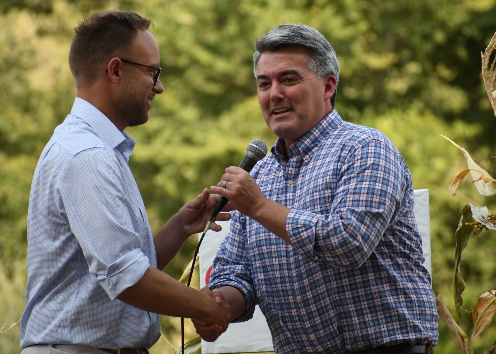 Rep. Matt Soper and Senator Cory Gardner